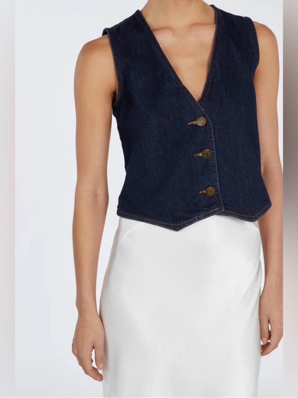 DISSH Lennon Indigo Denim Vest